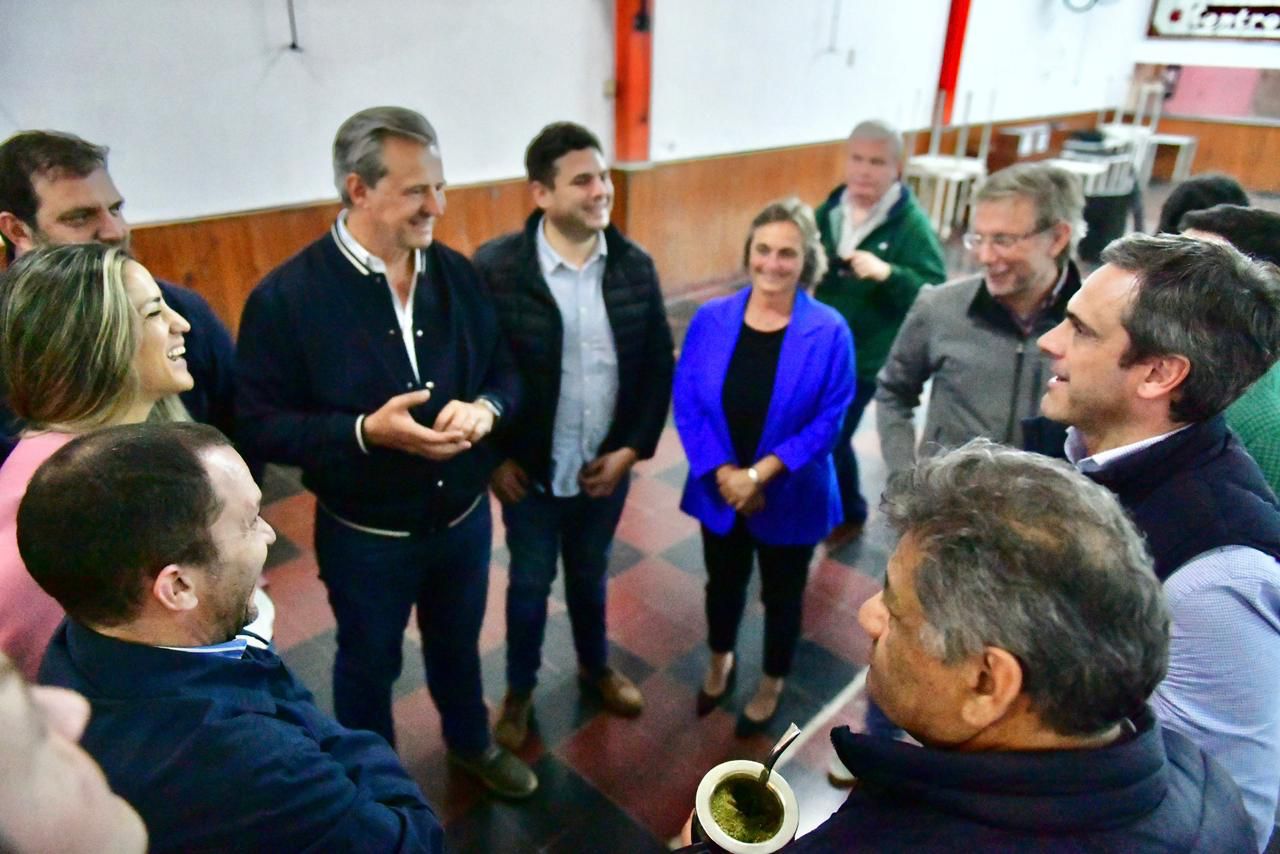 Bahl, Bahillo y Michell visitaron San José y dialogaron con productores